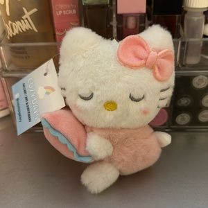 Hello kitty plush keychain